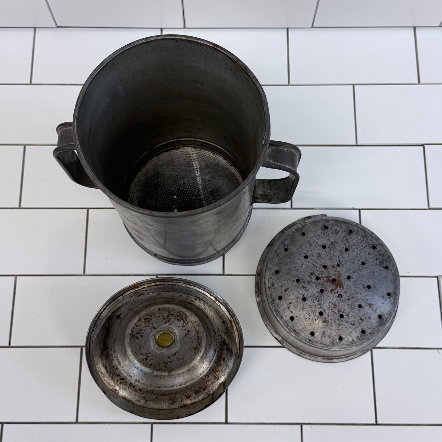 Commercial Coffee Tea Urn Brass Spigot 1920s Antique