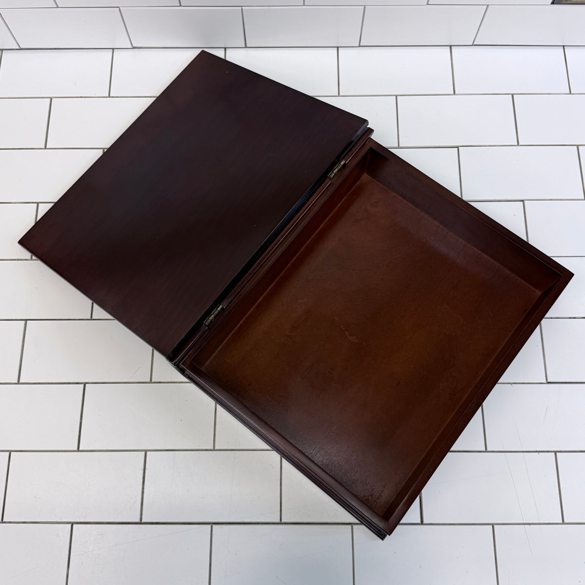 Bombay Company Wood Document Keepsake Box 1991