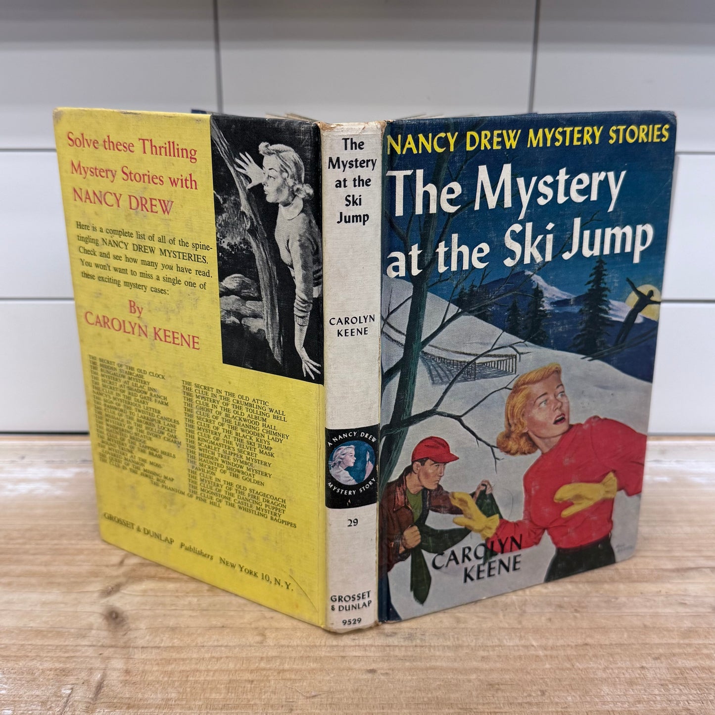 Vintage Nancy Drew Books Set of 6 By Carolyn Keene