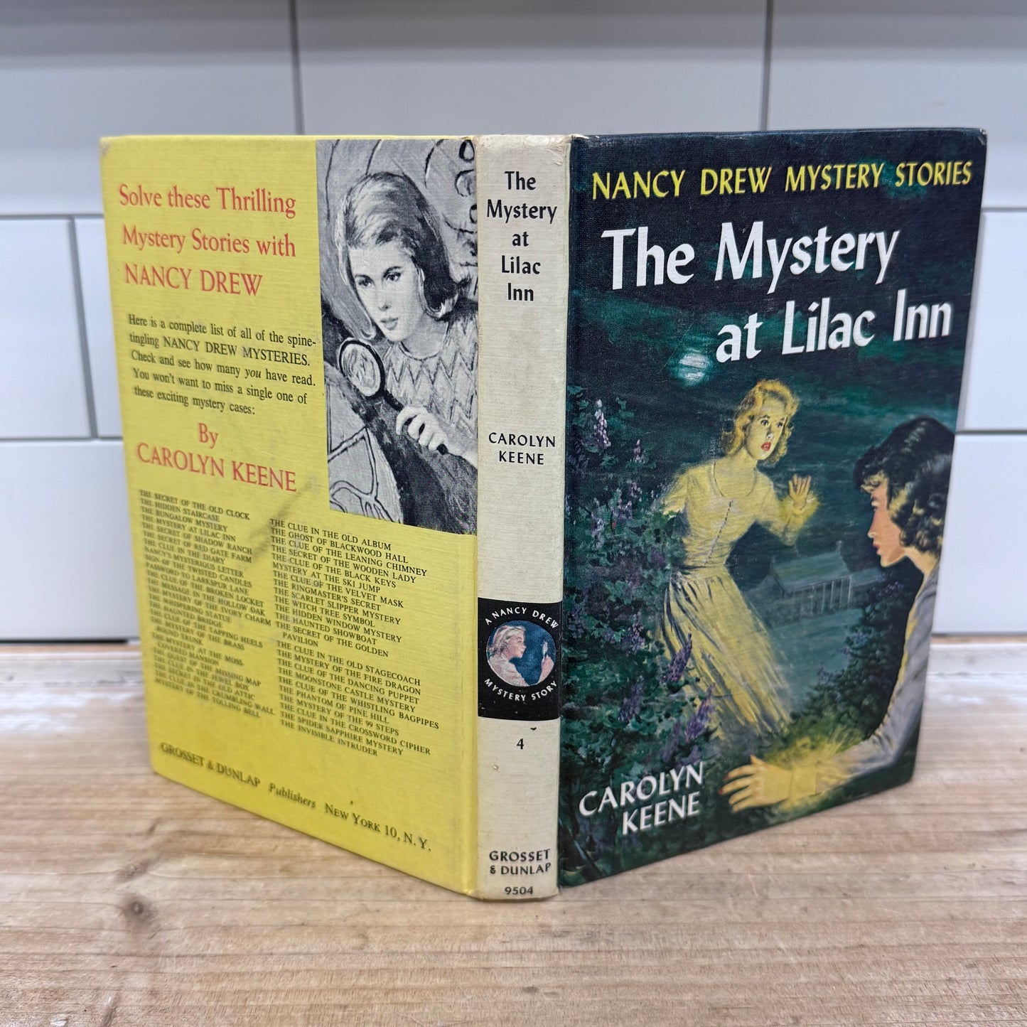 Vintage Nancy Drew Books Set of 6 By Carolyn Keene