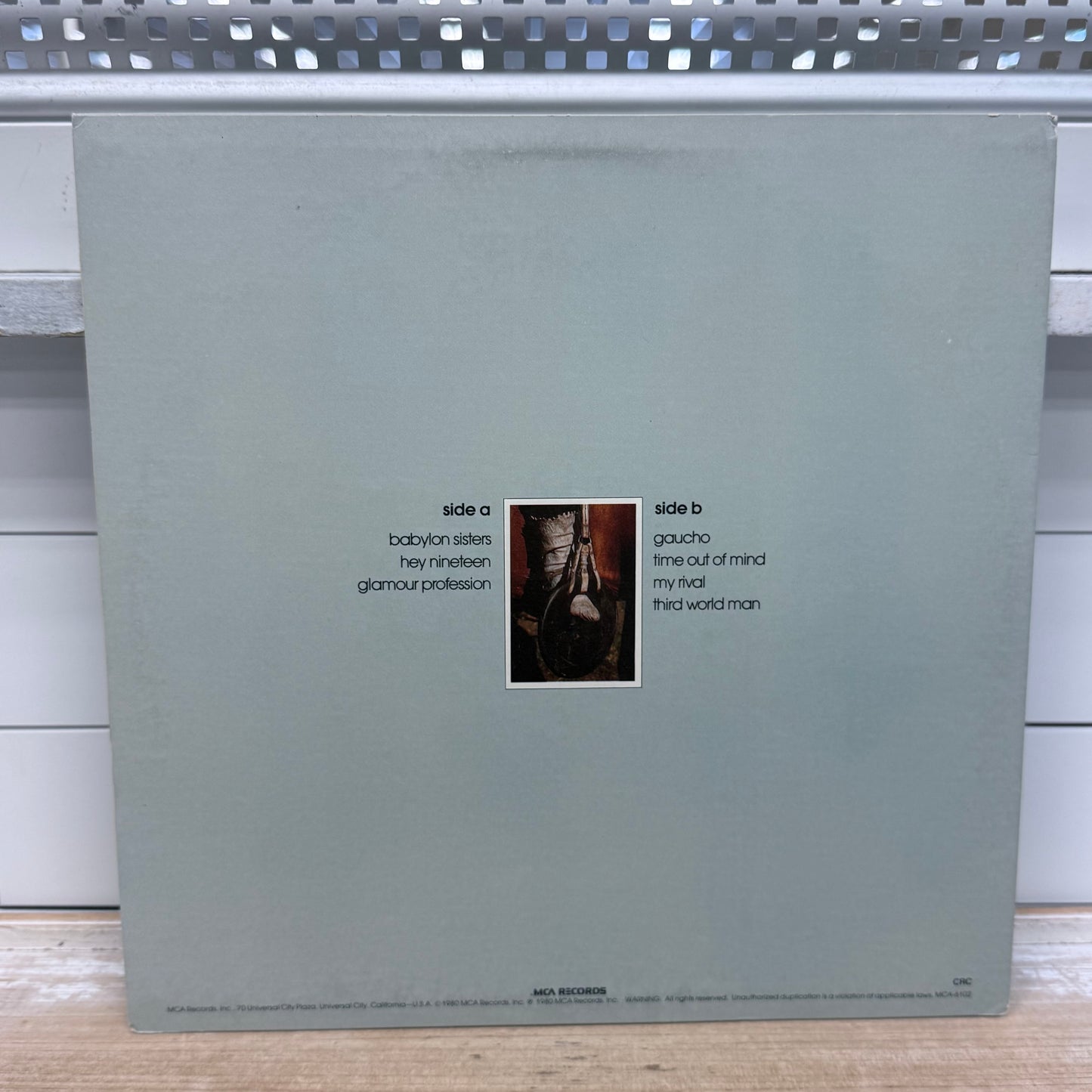 Steely Dan Gaucho Vinyl Record LP 1980