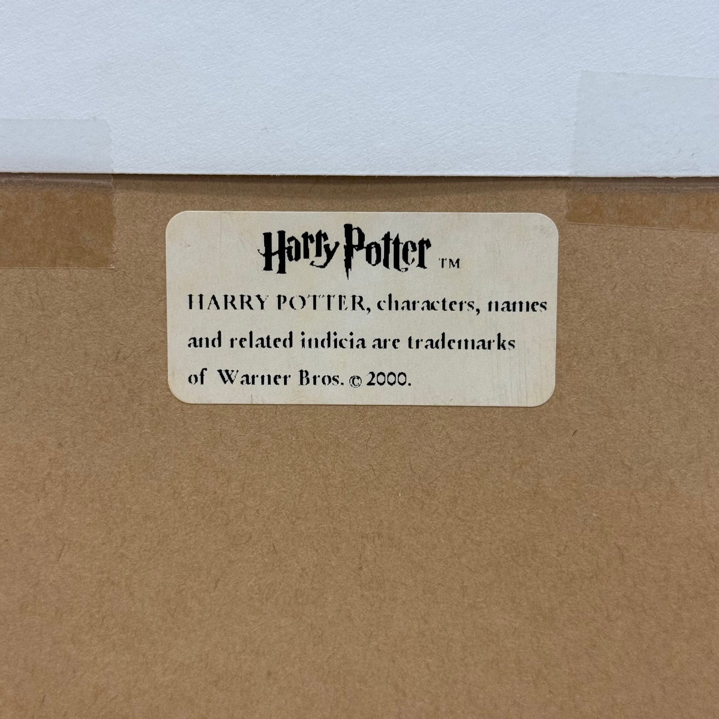 Harry Potter Pig Snout Fred Bode Framed Art Print 2000