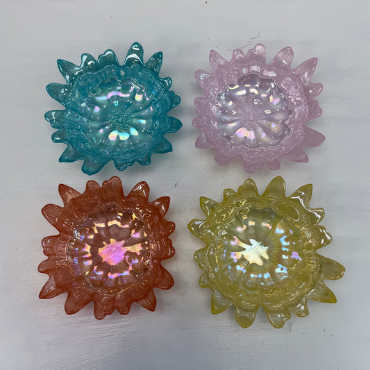 Akcam Iridescent Glass Dishes, Set of 4