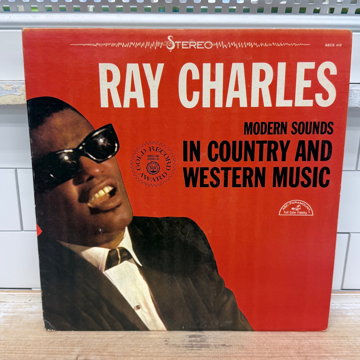Ray Charles Modern Sounds Country Western Vinyl 1962 #ABCS-410