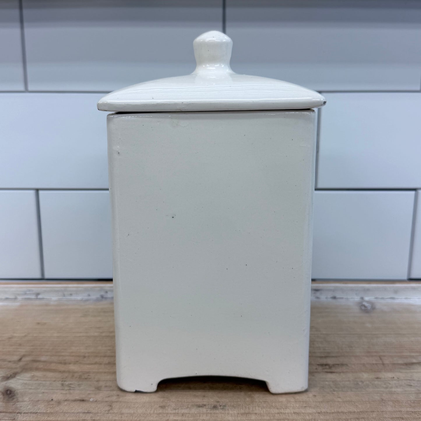 Elvira Delft Style Suiker Lidded Sugar Canister Ceramic Vintage