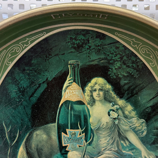 Cheinco Clysmic Table Water Advertising Tray 1970s