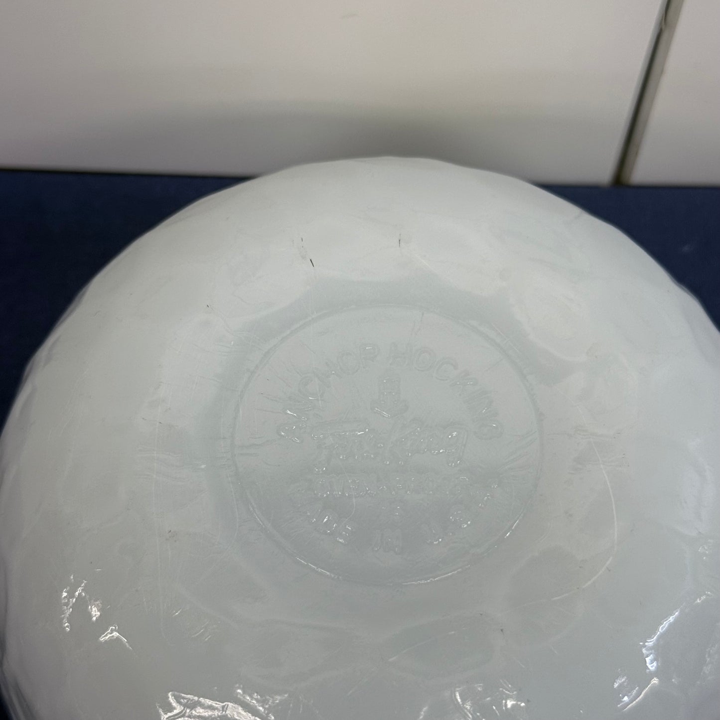 Fire-King B.C. Johnny Hart Milk Glass Cereal Bowls Set of 4