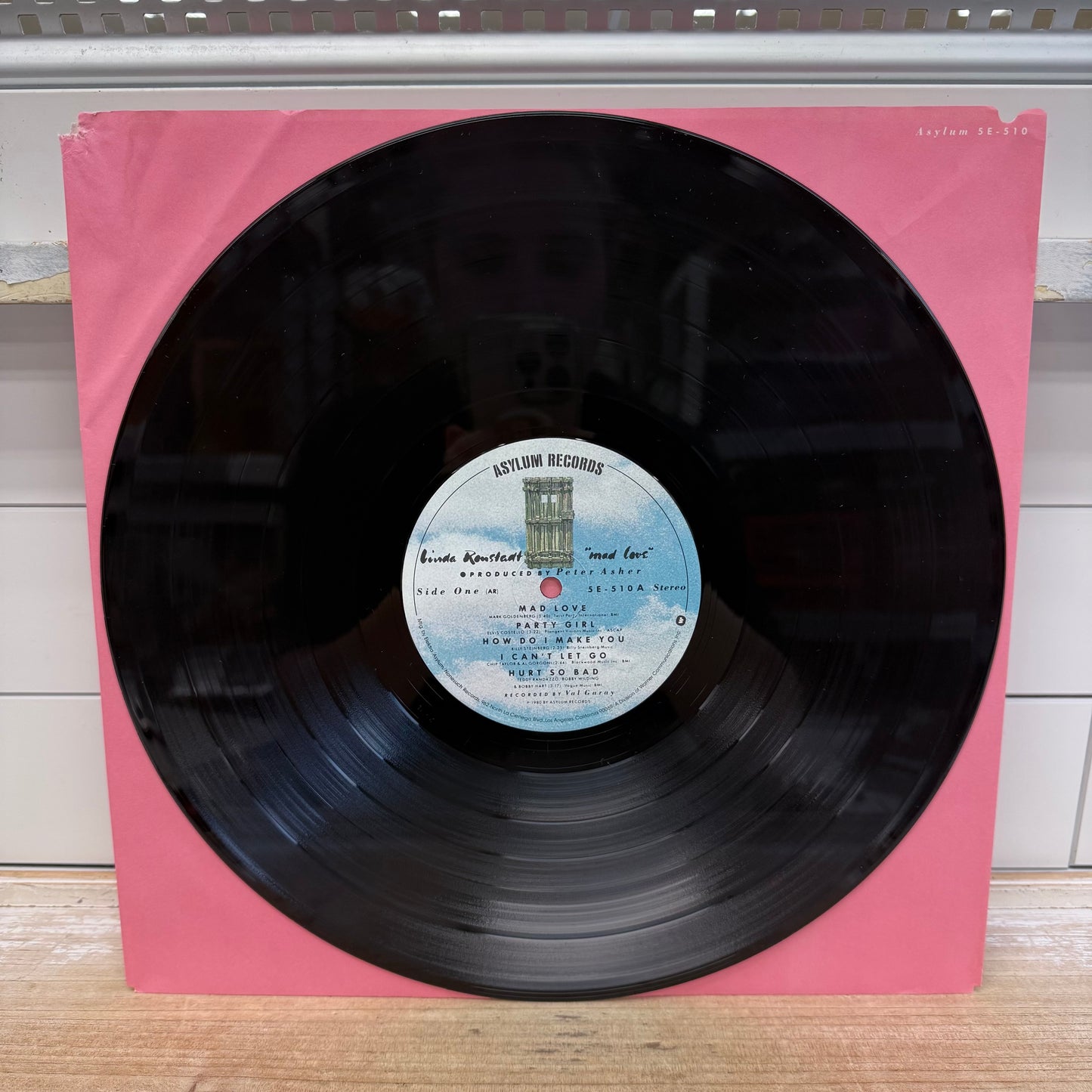 Linda Ronstadt Mad Love 1980 Vinyl Record LP