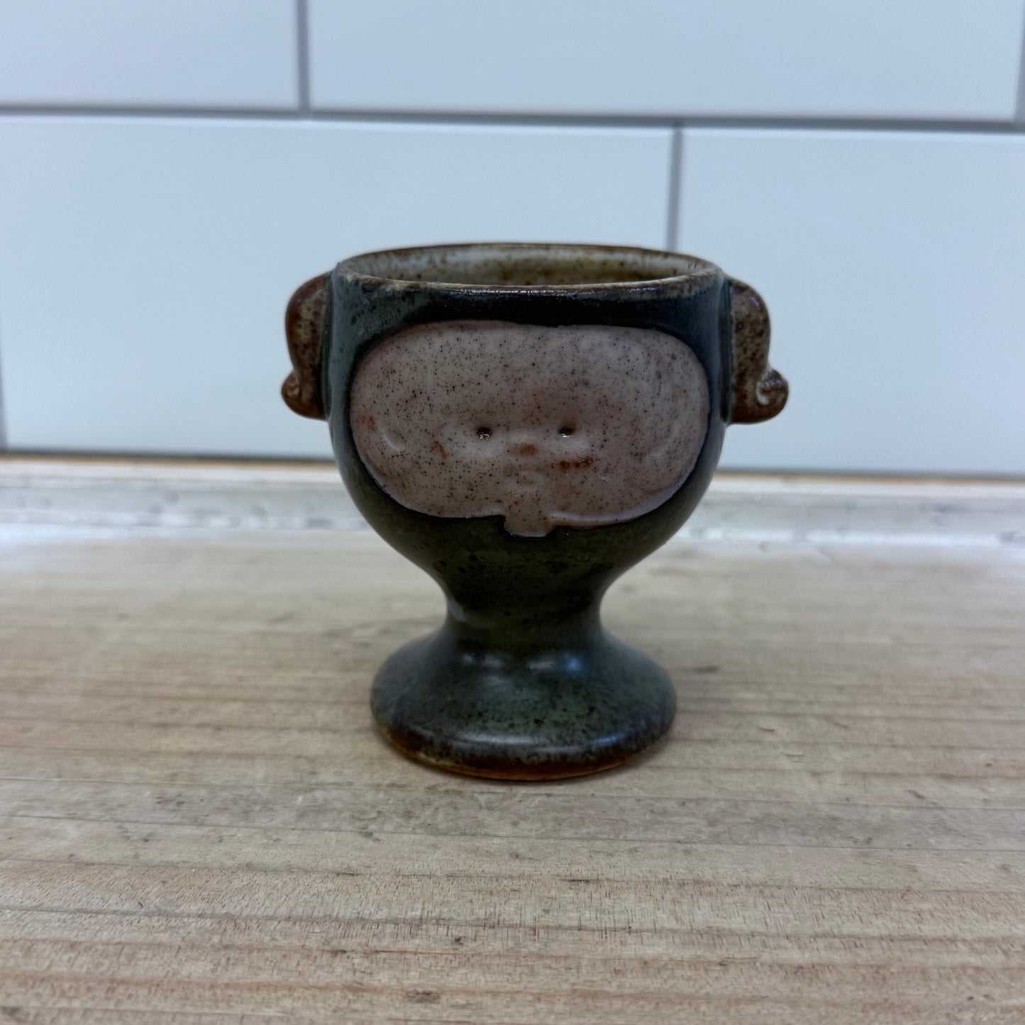 Uctci Speckled Stoneware Egg Cup