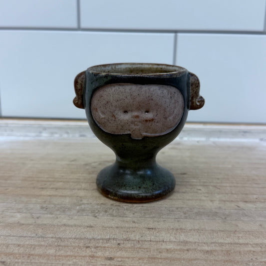 Uctci Speckled Stoneware Egg Cup