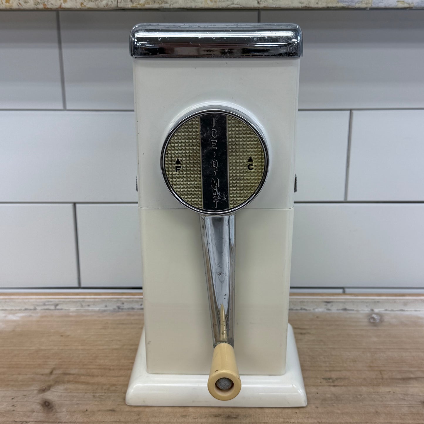 Rival Ice-O-Mat Manual Ice Crusher Mid Century 1950s