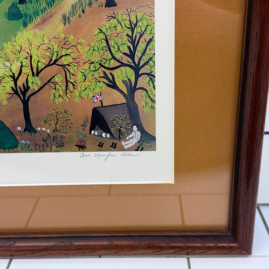 Ann Murfee Allen Jack Jouett's Ride Signed Numbered Print