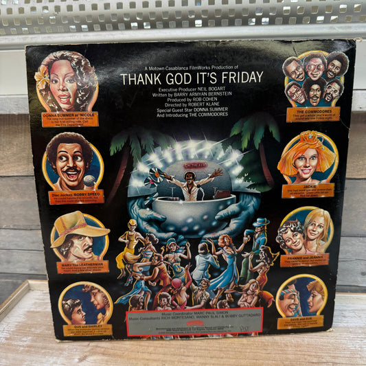 Thank God It’s Friday Movie Soundtrack Triple Vinyl Record, 1978
