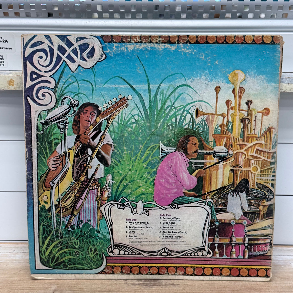 Quicksilver Messenger Service Just for Love Vinyl Record, 1970 - SKAO-498