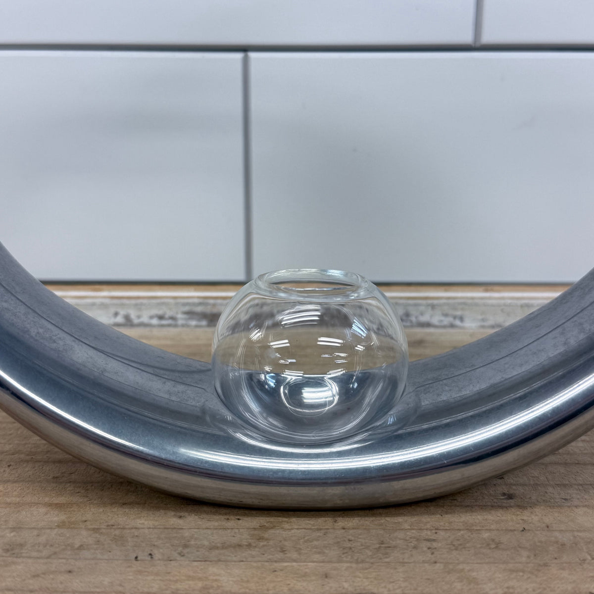 Nambé Neil Cohen Sculptural Bud Vase, 2009