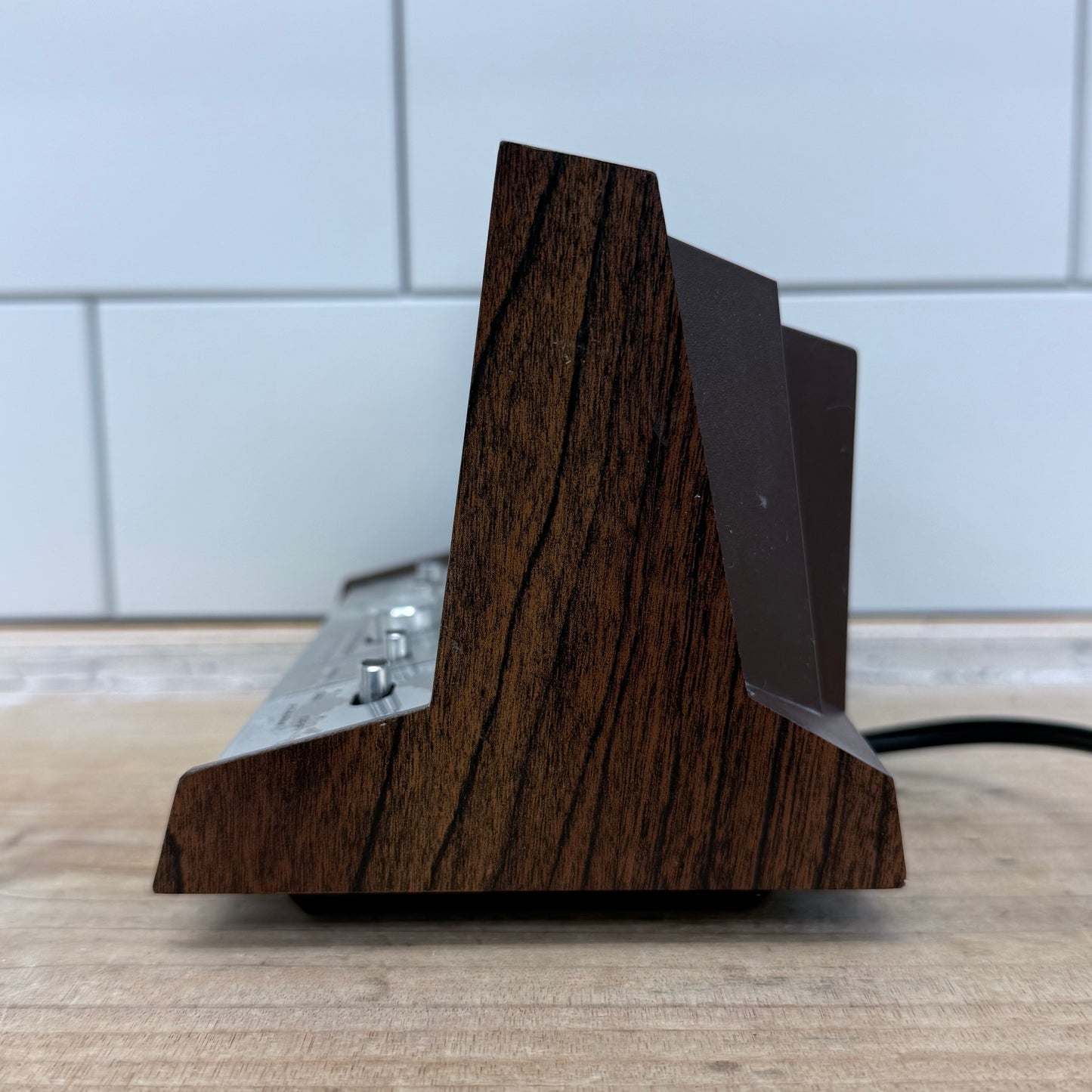 Vintage Spartus Solid State Alarm Clock, 1970s