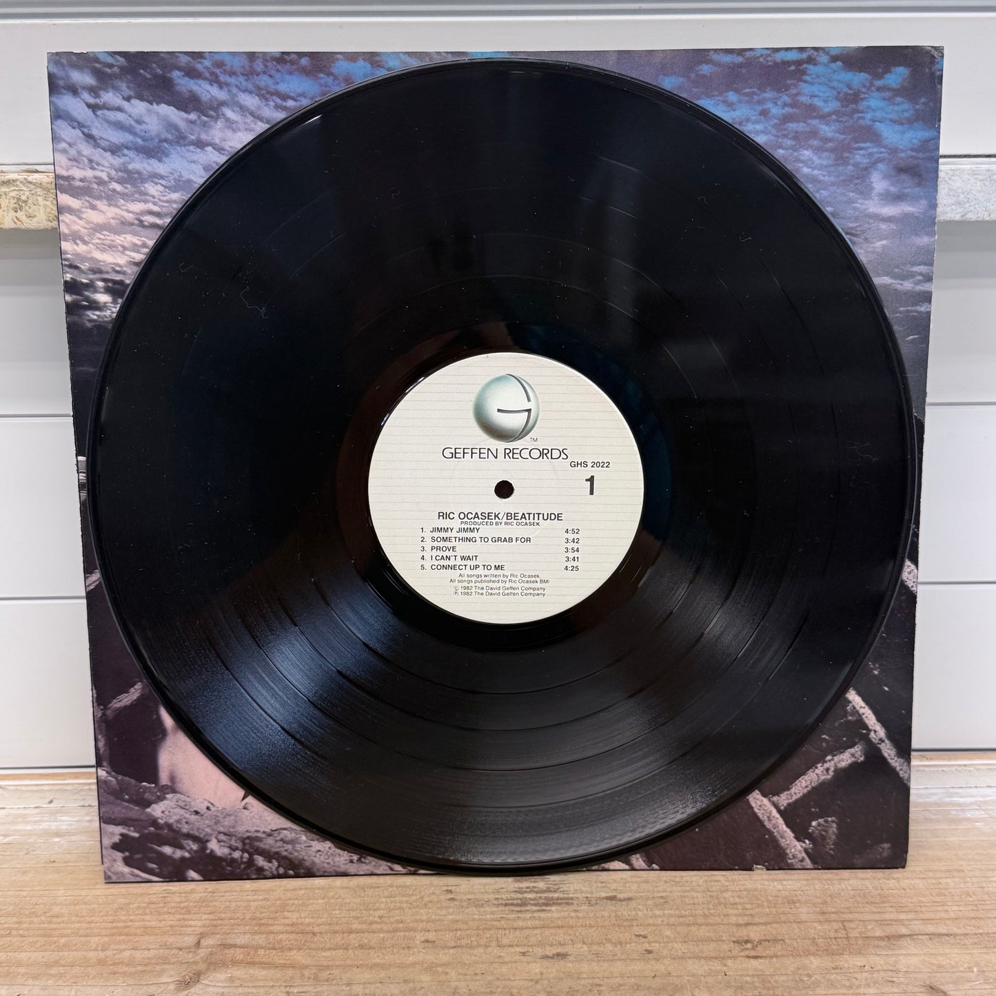 Ric Ocasek Beatitude Vinyl Record LP 1982 #GHS 2022