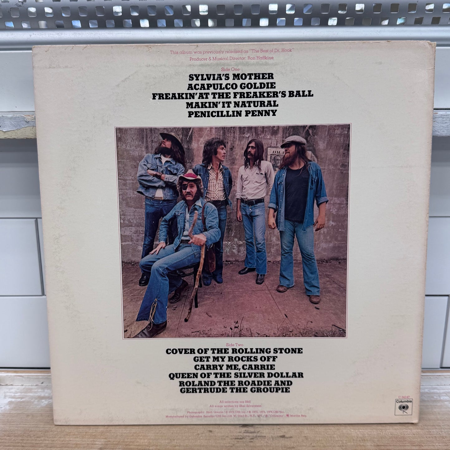 Dr. Hook & The Medicine Show Revisited Vinyl Record LP 1976