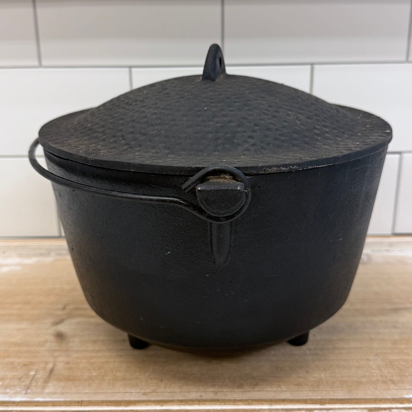 Cast Iron Camp Kettle Dutch Oven Outdoor Cookware