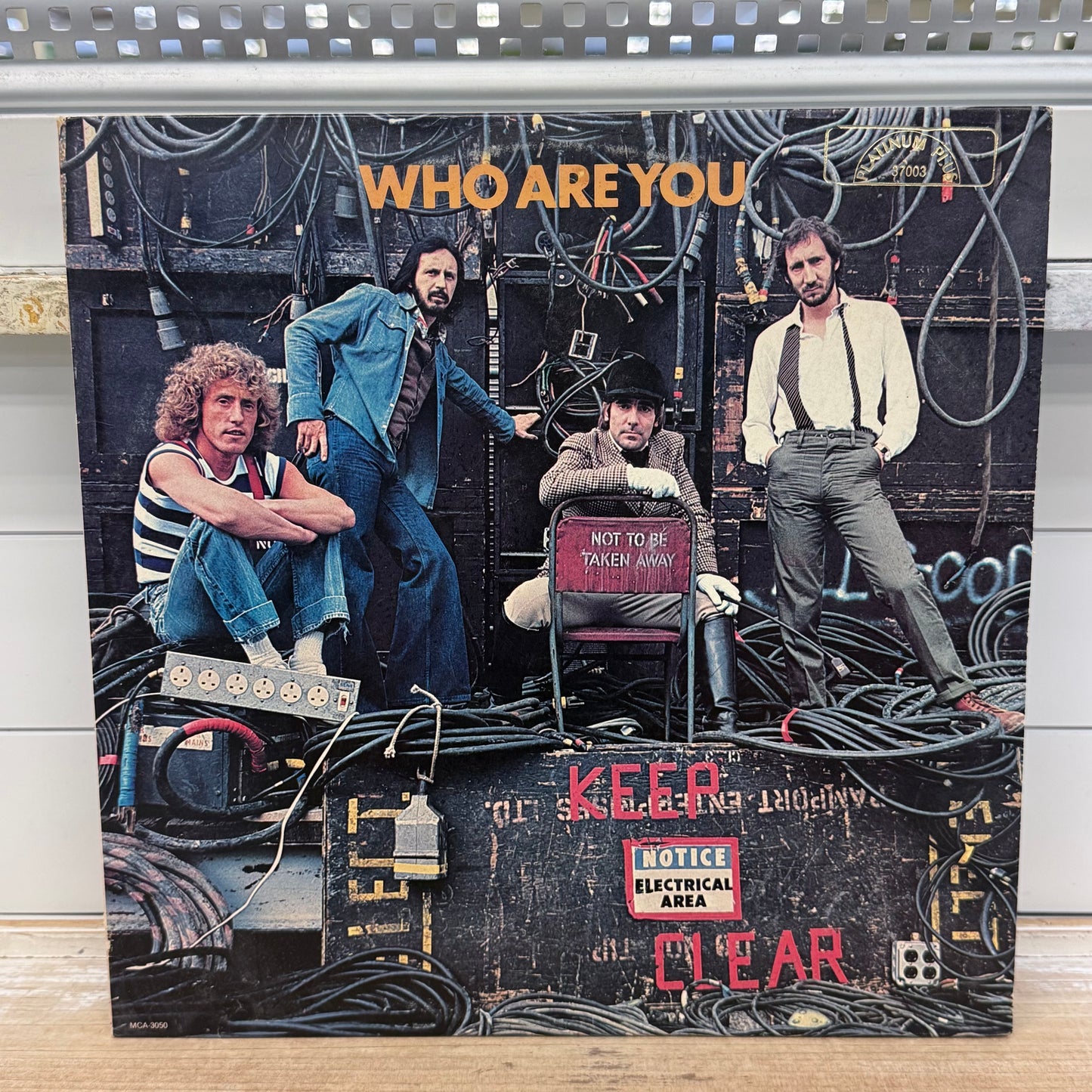 The Who Who Are You Vinyl Record LP 1978