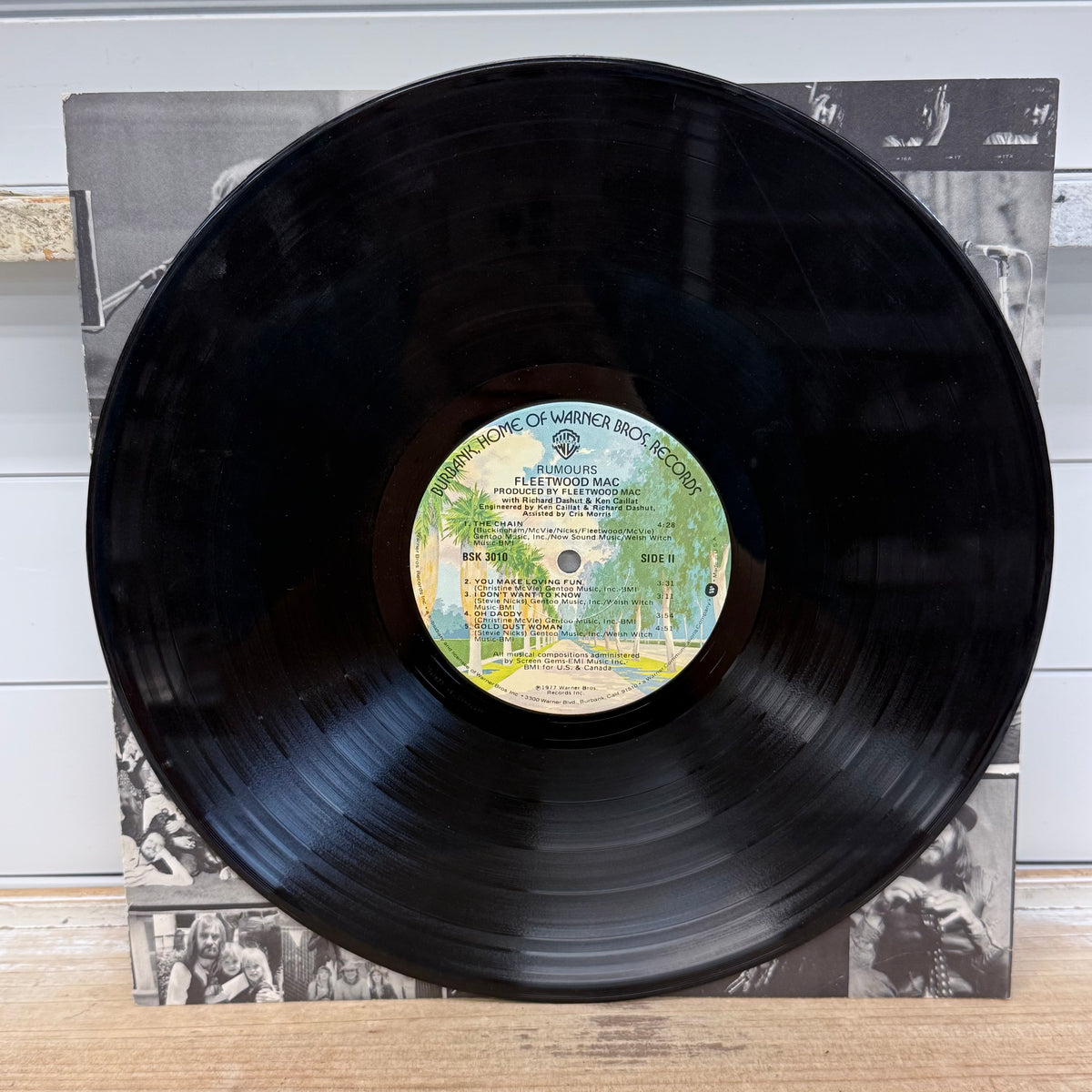 Fleetwood Mac Rumours Vinyl LP 1977 - BSK 3010