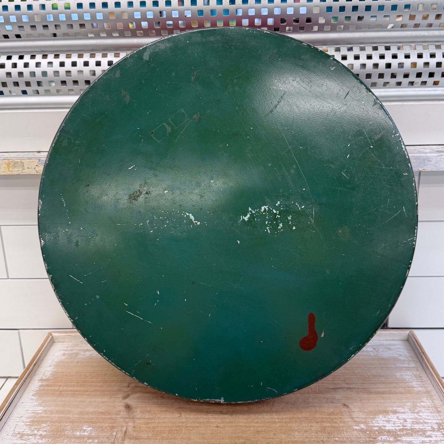 Vintage Hand Painted Golf Toleware Serving Tray