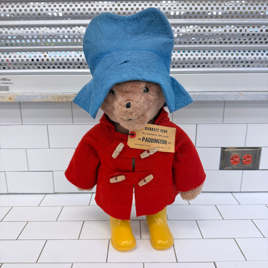 Eden Toys Paddington Bear Plush Vintage 1975