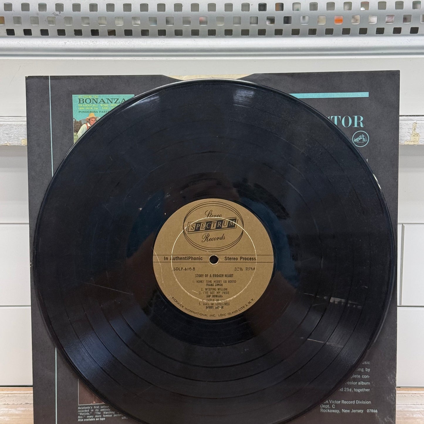 Johnny Cash Story of a Broken Heart Vinyl Record LP 1962 #SDLP-610