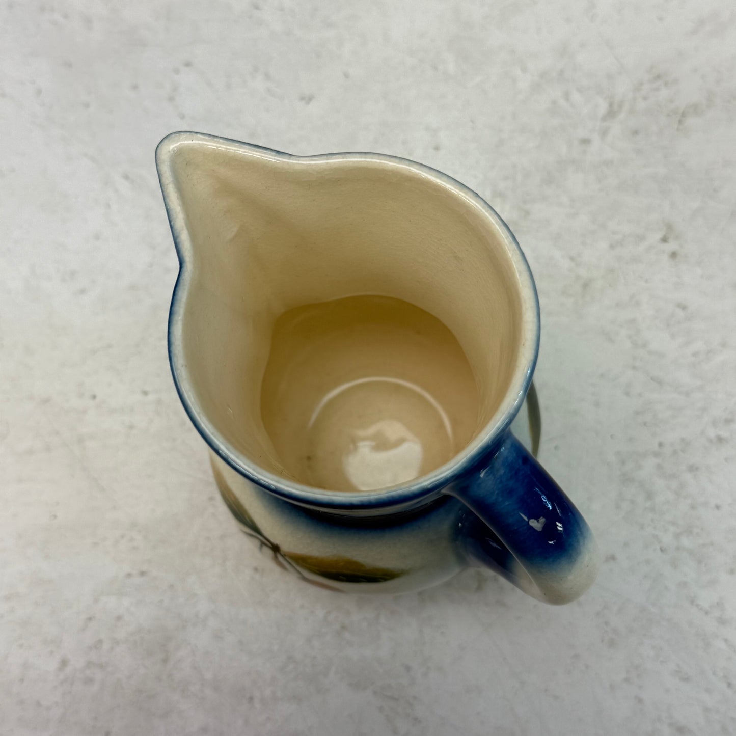 Erphila George Washington Stoneware Cherry Jug Pitcher, 1970s