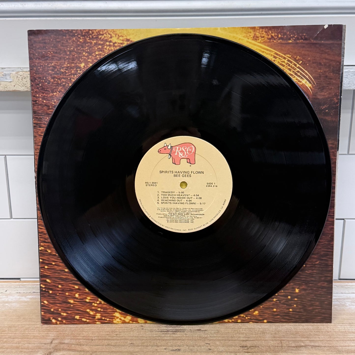 Bee Gees Spirits Having Flown Vinyl Record LP 1979 #RS-1-3041
