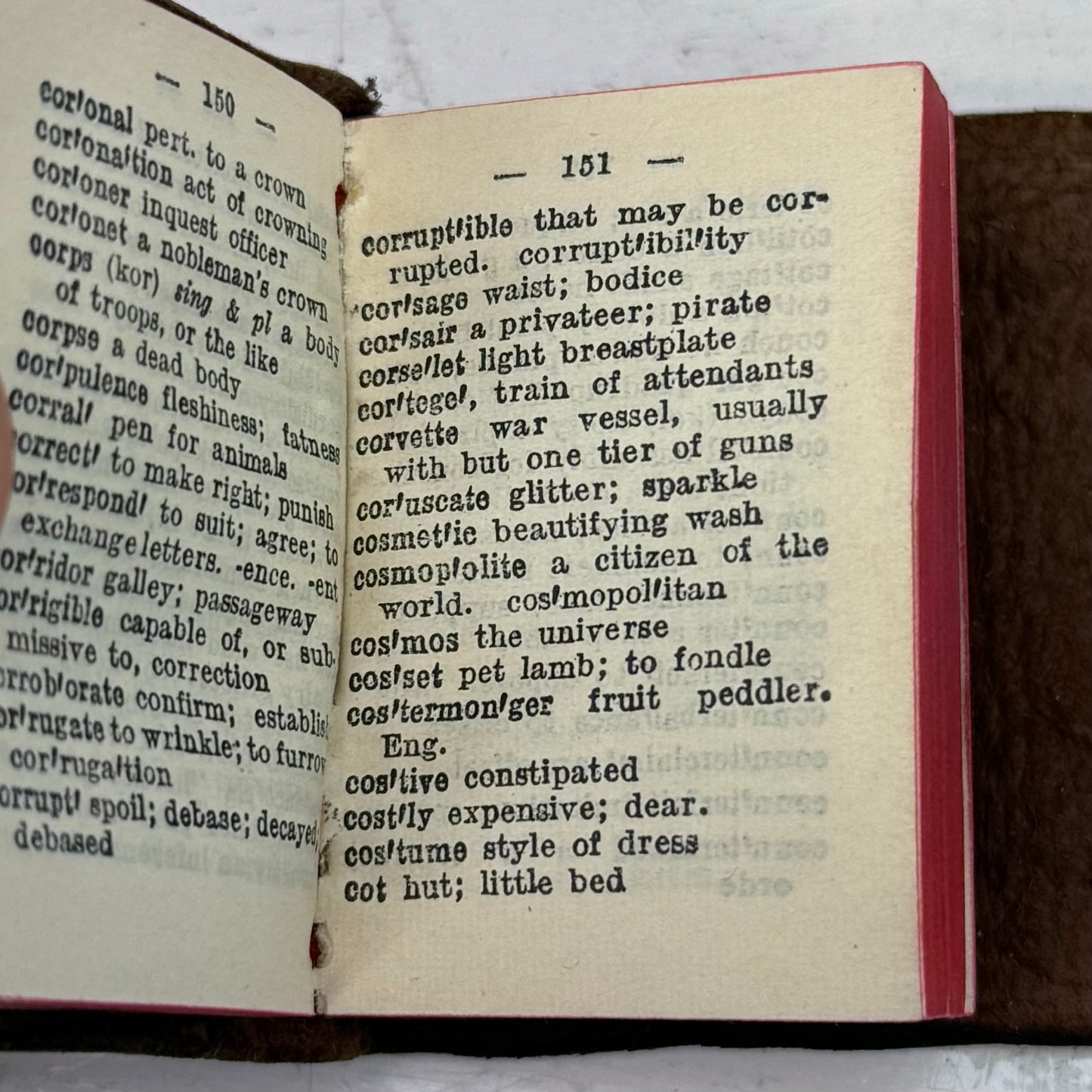 Lilliput The Little Webster 18000 Words Dictionary