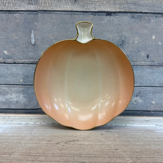 Lenox Gilded Pumpkin Porcelain Dish