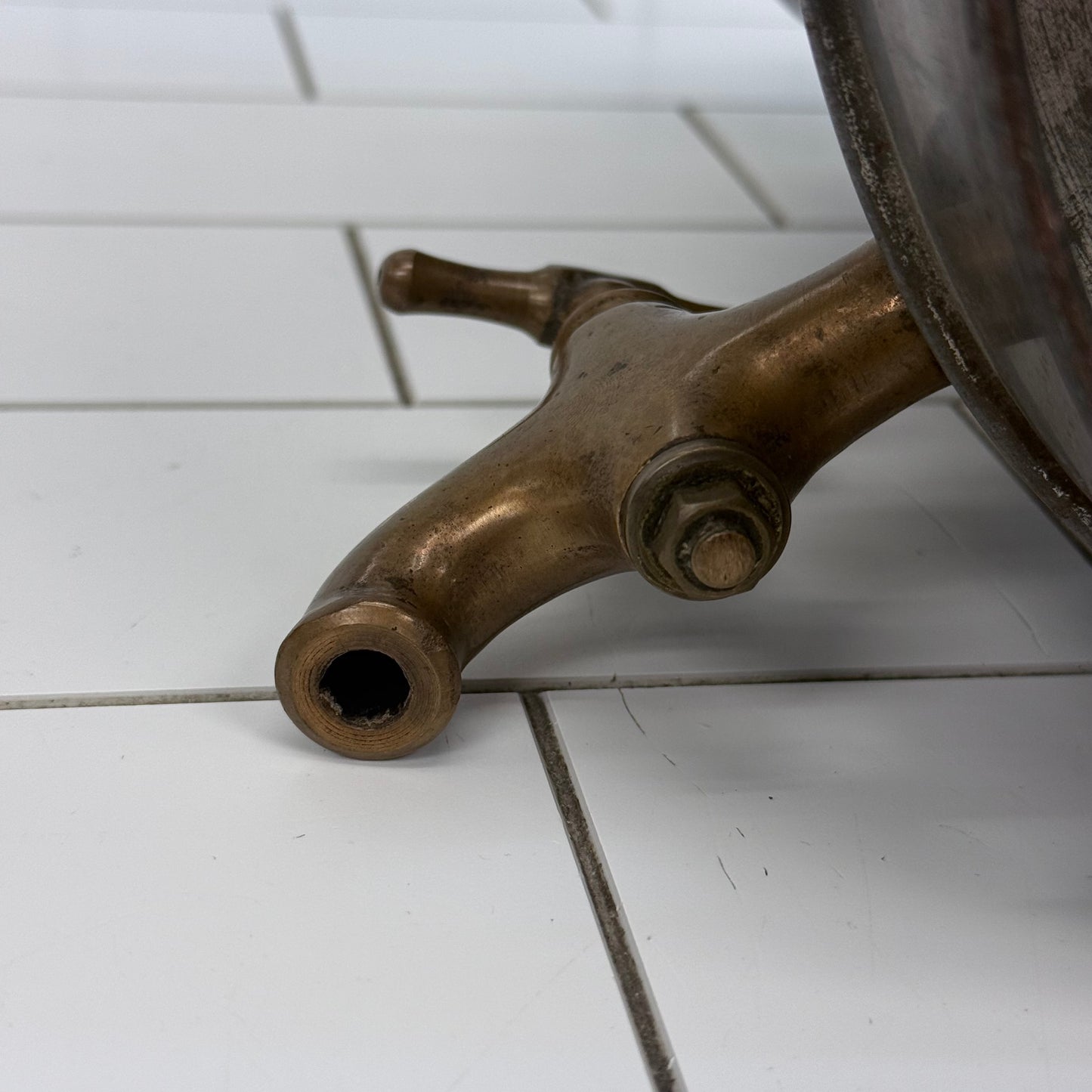 Commercial Coffee Tea Urn Brass Spigot 1920s Antique