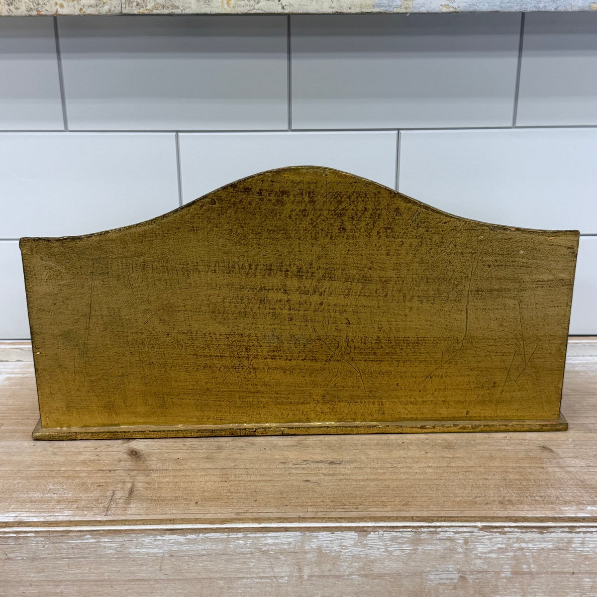 Italian Florentine Giltwood Desk Organizer Set