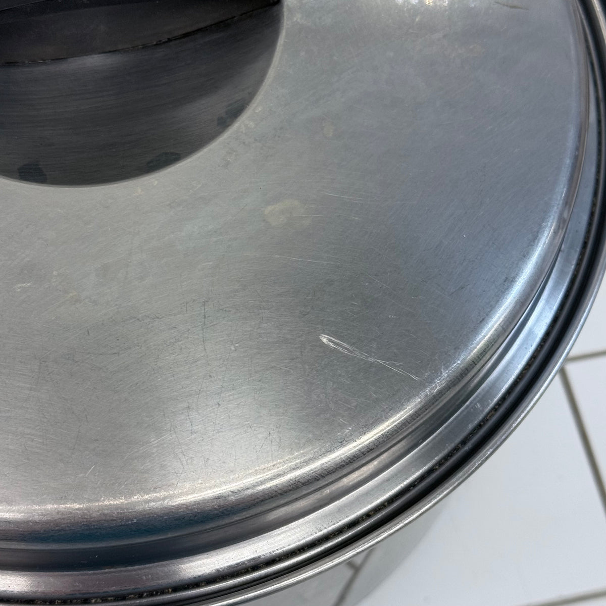 Flint Ekco 6.5 Qt Copper Bottom Stainless Stockpot with Lid