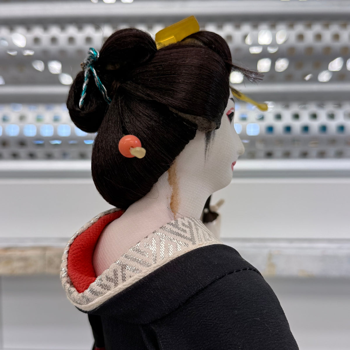 Japanese Doll in Acrylic Display Case