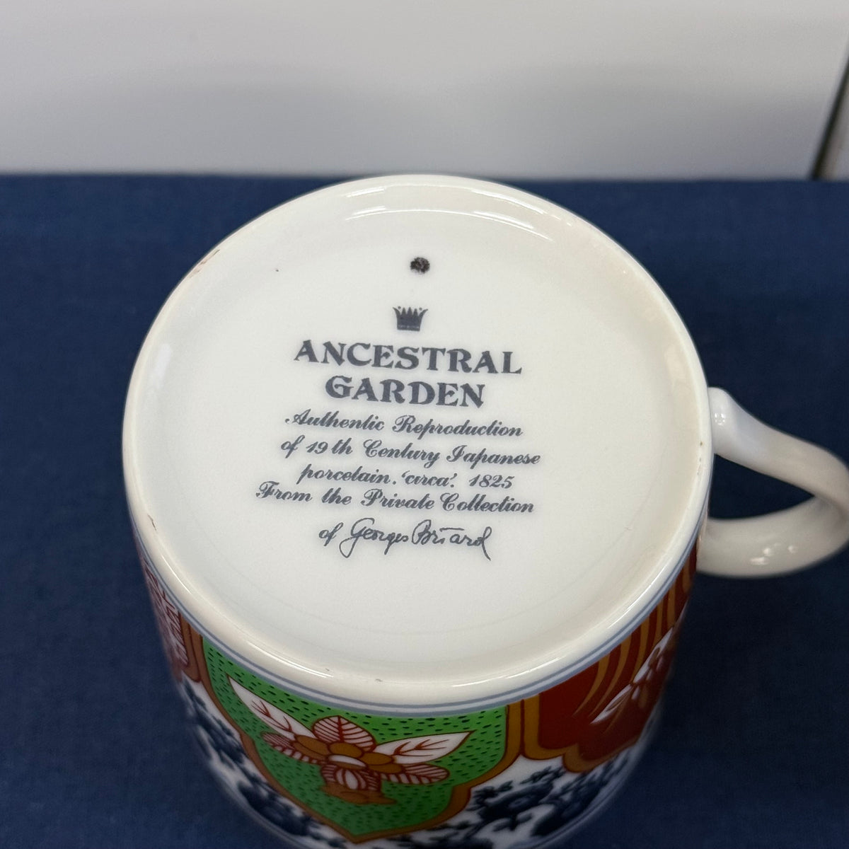 Georges Briard Ancestral Garden Cup & Saucer Service for 4