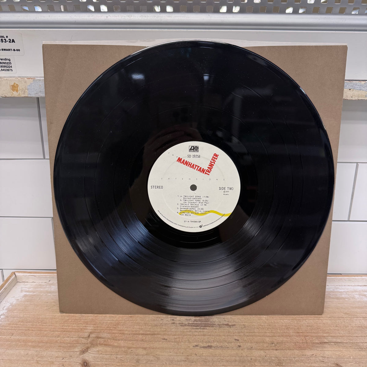 The Manhattan Transfer Extensions Vinyl LP 1979 - SD 19258