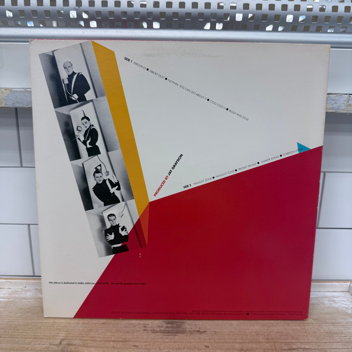 The Manhattan Transfer Extensions Vinyl LP 1979 - SD 19258