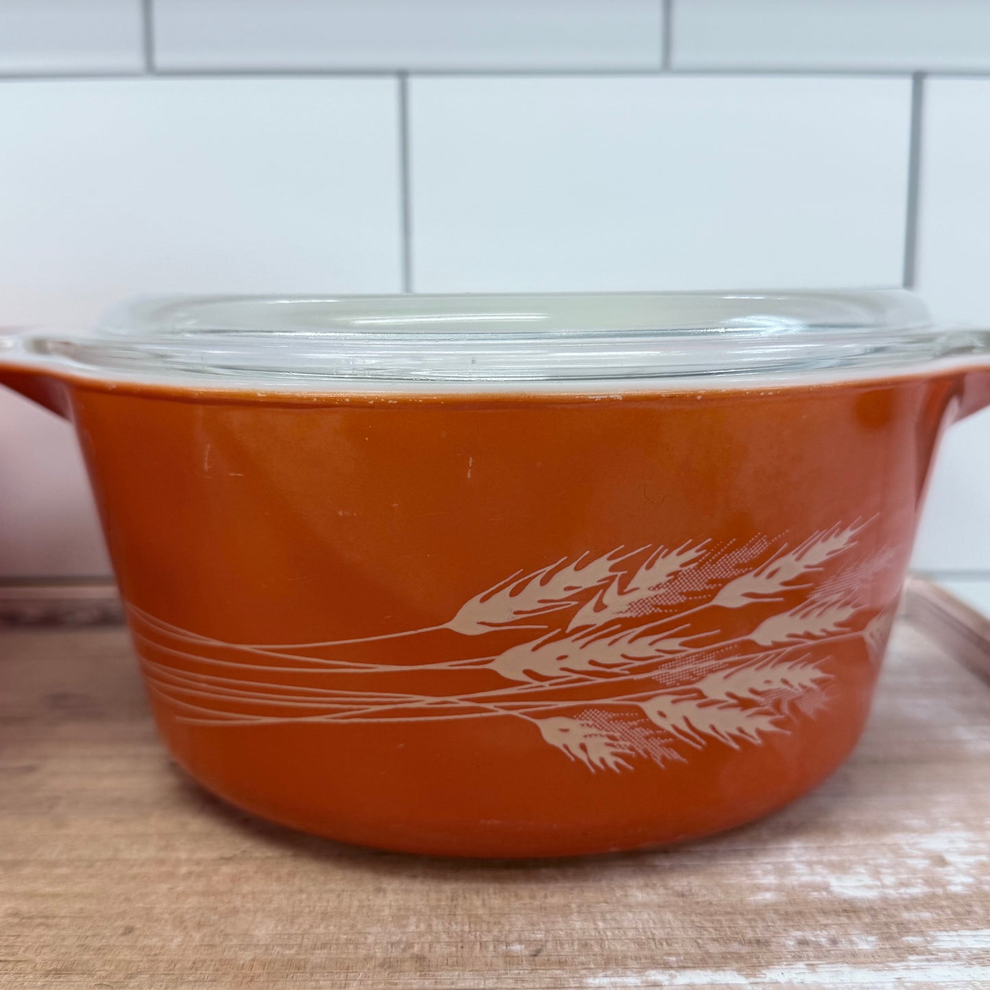 Pyrex Autumn Harvest Mixing Bowl & Casserole Set of 2