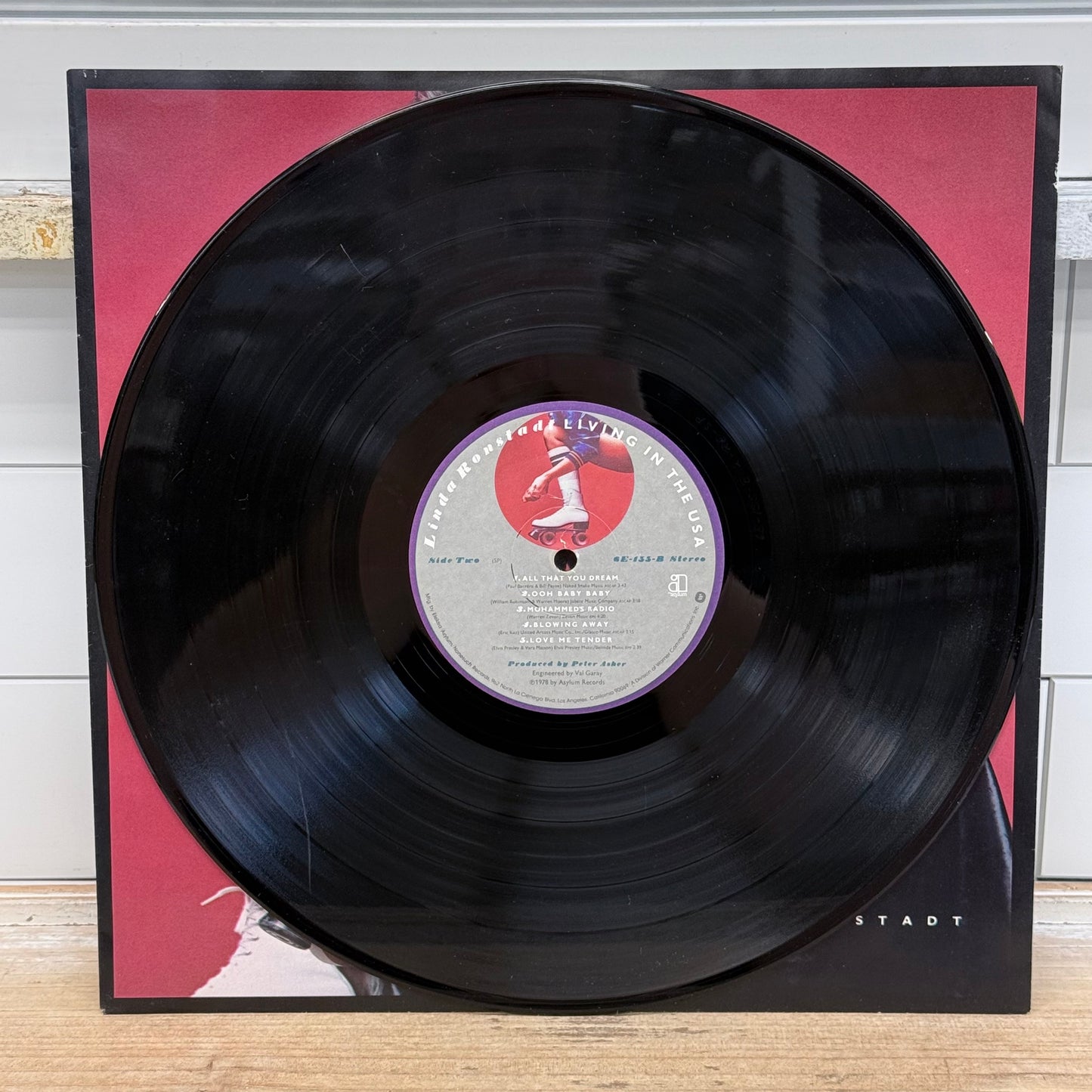 Linda Ronstadt Living in the USA Vinyl Record 1978 #6E-155
