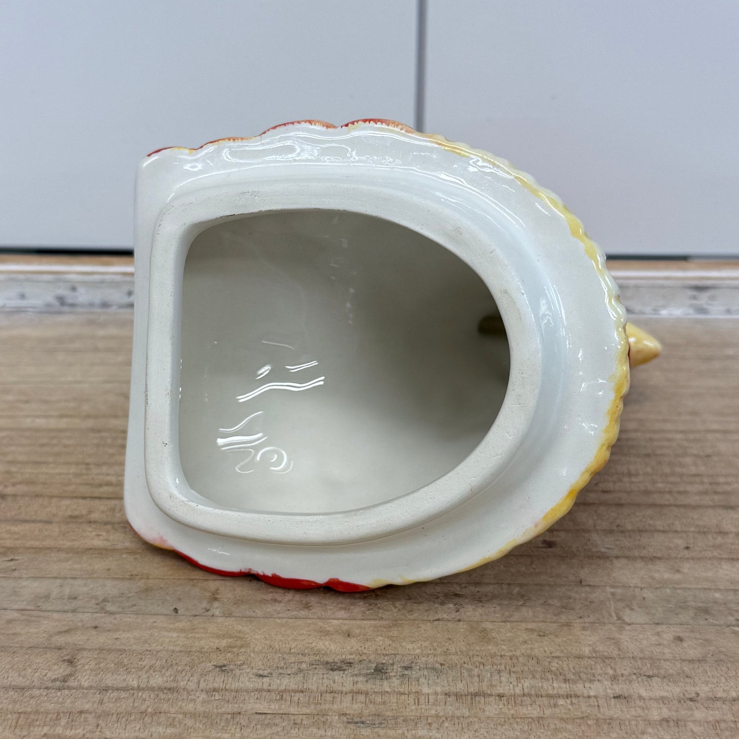 Farmhouse Rooster Ceramic Cookie Jar