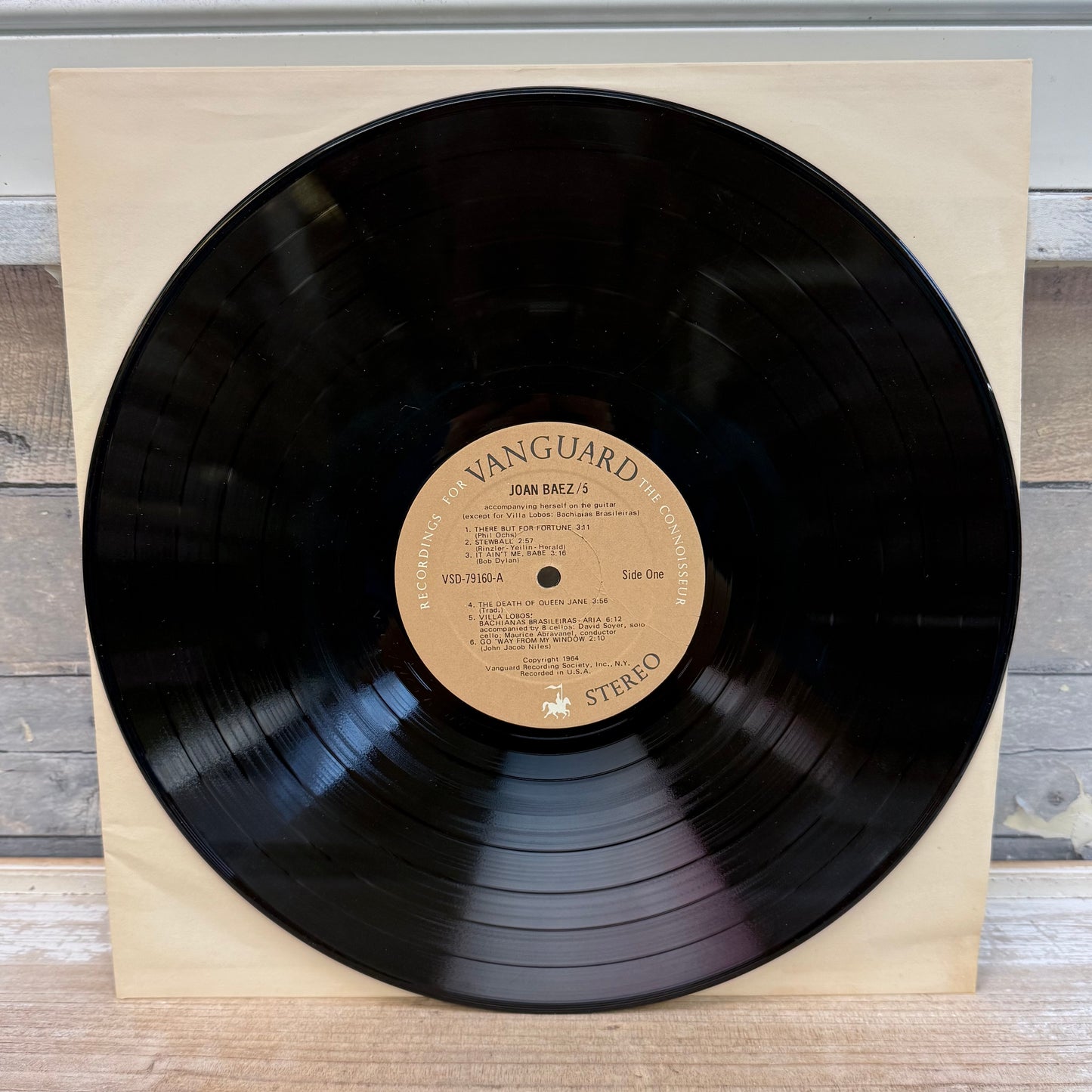Joan Baez 5 Vinyl Record, 1964