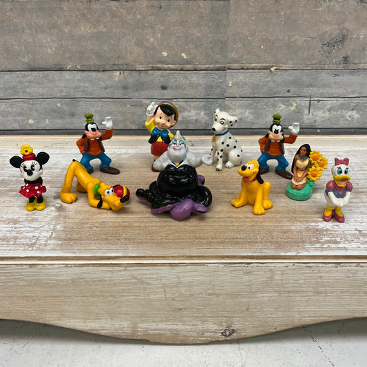Disney Toy Figurines, Lot of 10