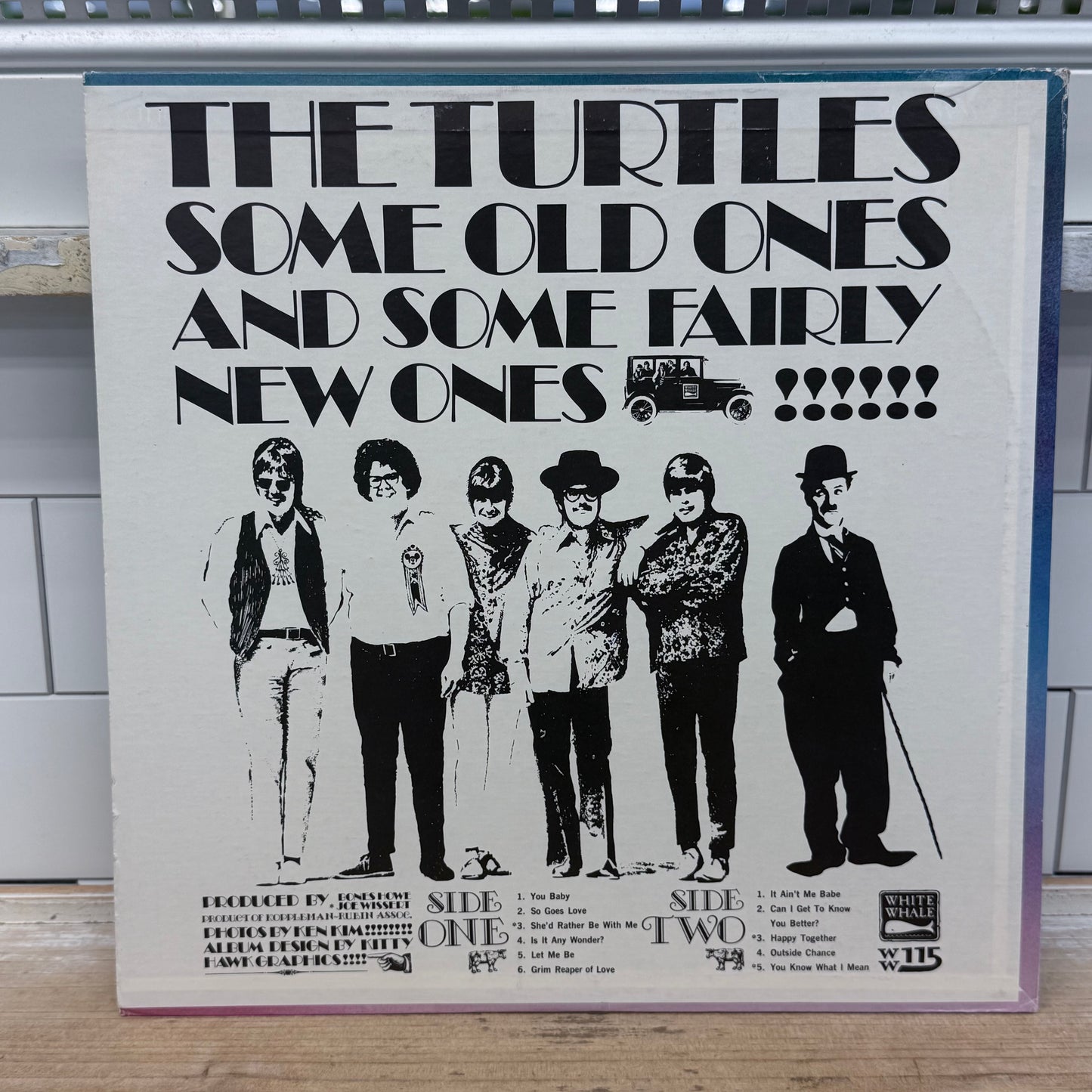 The Turtles Golden Hits Vinyl Record 1967 #WWS7115