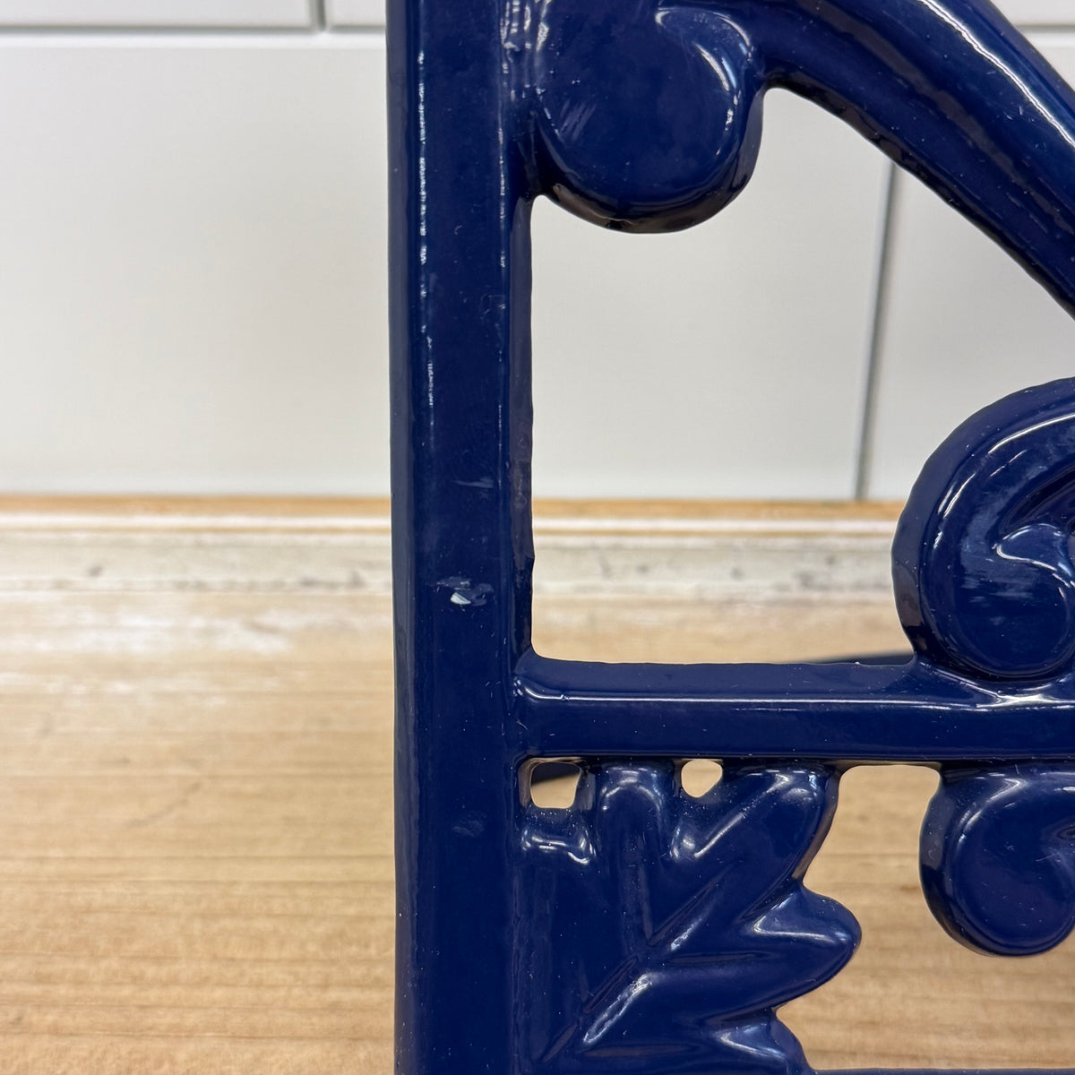 Ornate Cast Iron Cookbook Stand