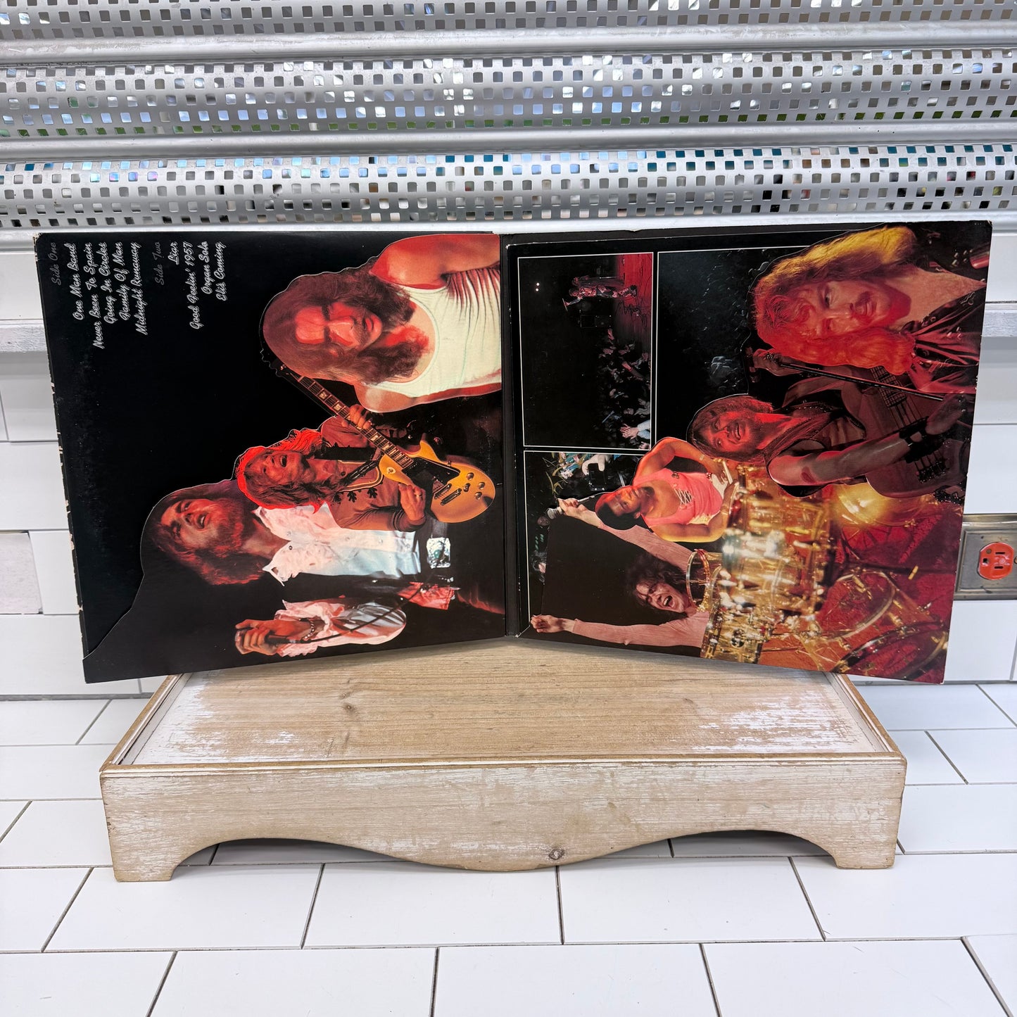 Three Dog Night Around the World Double Vinyl LP 1973