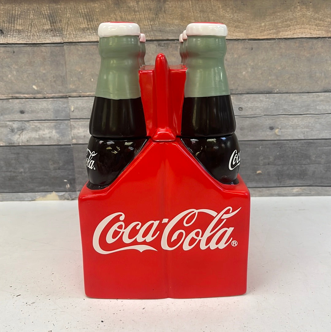 Gibson Coca Cola Bottle Cookie Jar, 2001