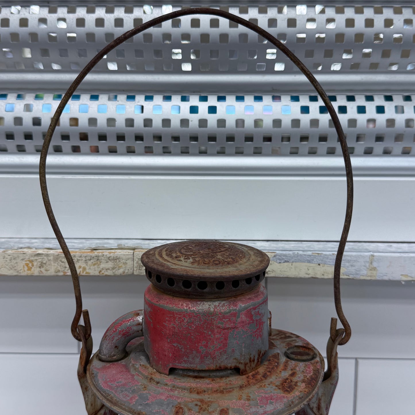 Dietz Vesta New York Central Railroad Kerosene Lantern Vintage