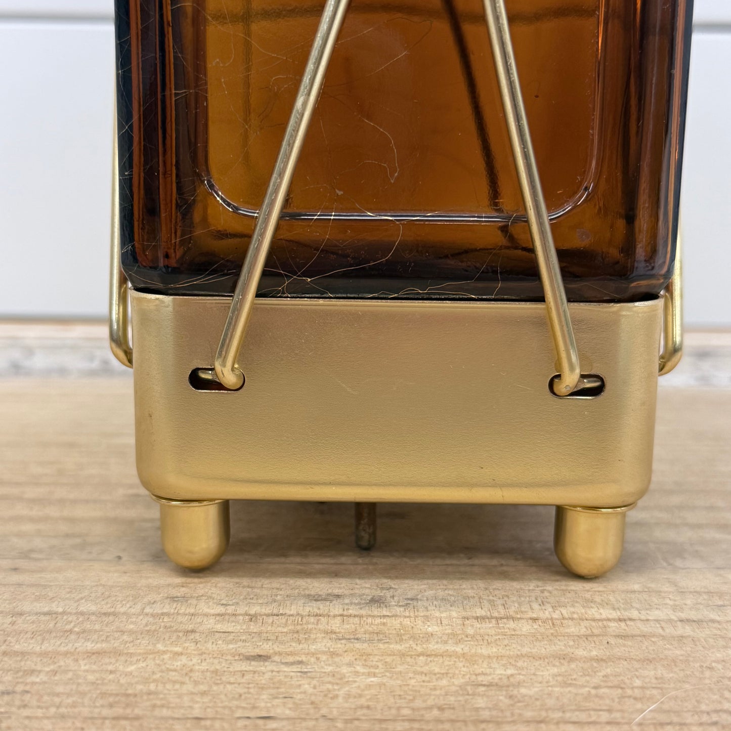 Swiss Harmony Musical Lantern Decanter Bottle Plays How Dry I Am